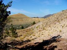 Painted Hills with Leaf Hill in foreground